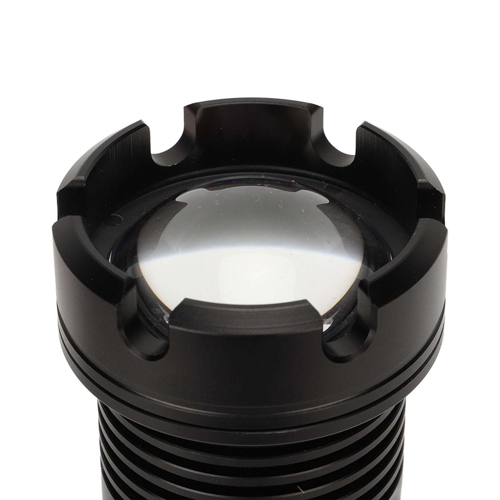 LED Flashlight with COB USB Charging Zoomable Telescopic Flashlight Red White Portable Light