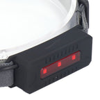 COB Headlamp Super Bright 4 Modes IPX4 Waterproof Rechargeable Head Light for Running Hiking Fishing