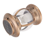 Brass Color Courtyard Solar Powered Hanging Lantern Light IP44 Waterproof Garden LED Lantern Lamp for Yard