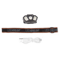 LED Headlamp White and Red Light High Bright Motion Sensing USB Rechargeable Headlamp Flashlight