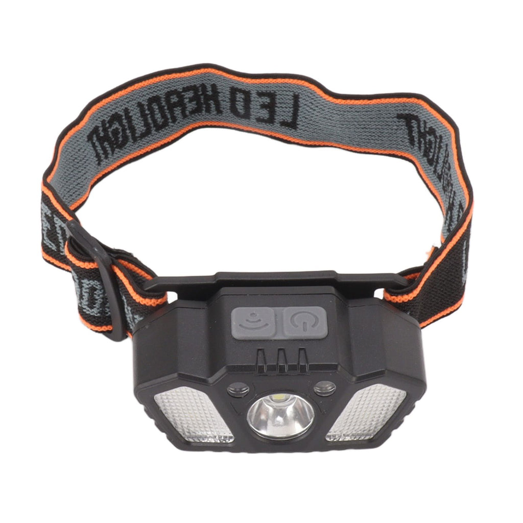 LED Headlamp White and Red Light High Bright Motion Sensing USB Rechargeable Headlamp Flashlight