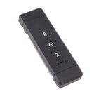 Clip On Book Light Multipurpose Ultrathin Mini 3 Levels Brightness USB Rechargeable Book Reading Light Black
