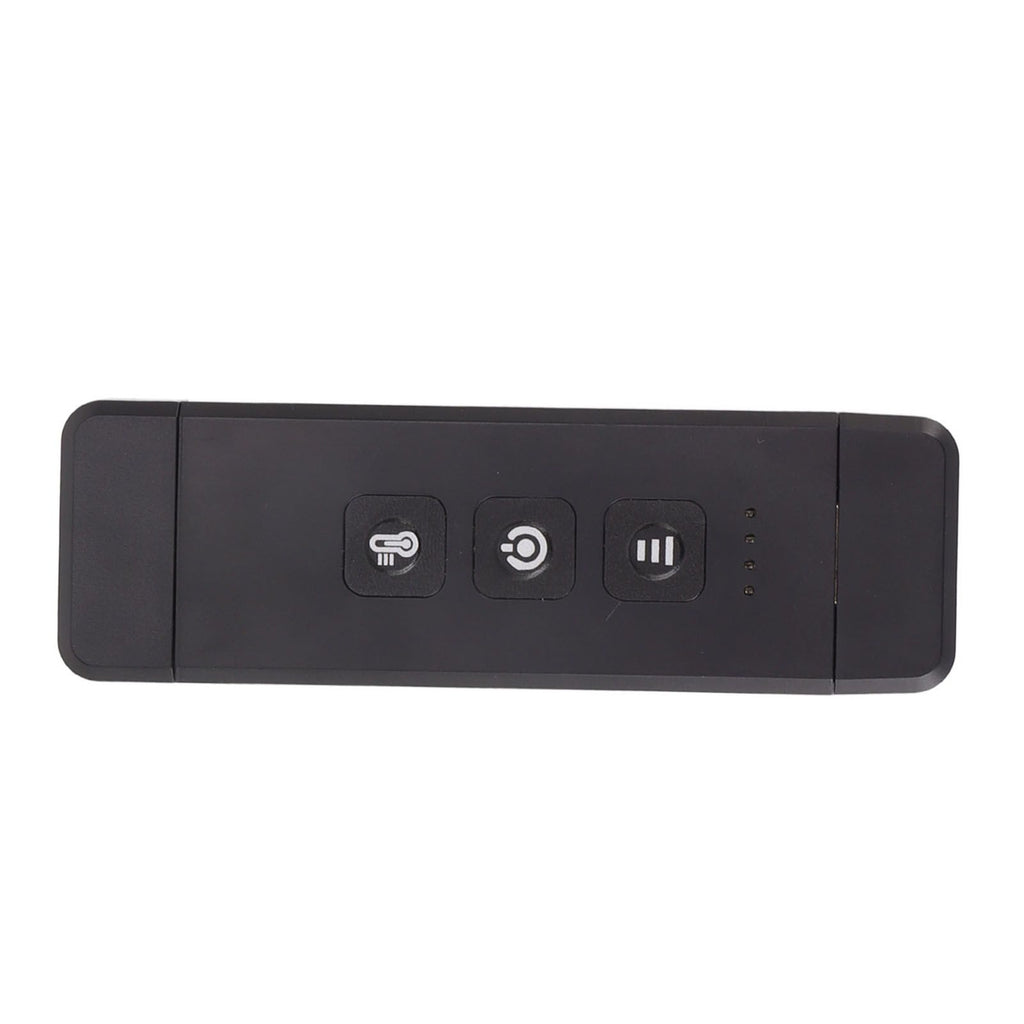 Clip On Book Light Multipurpose Ultrathin Mini 3 Levels Brightness USB Rechargeable Book Reading Light Black