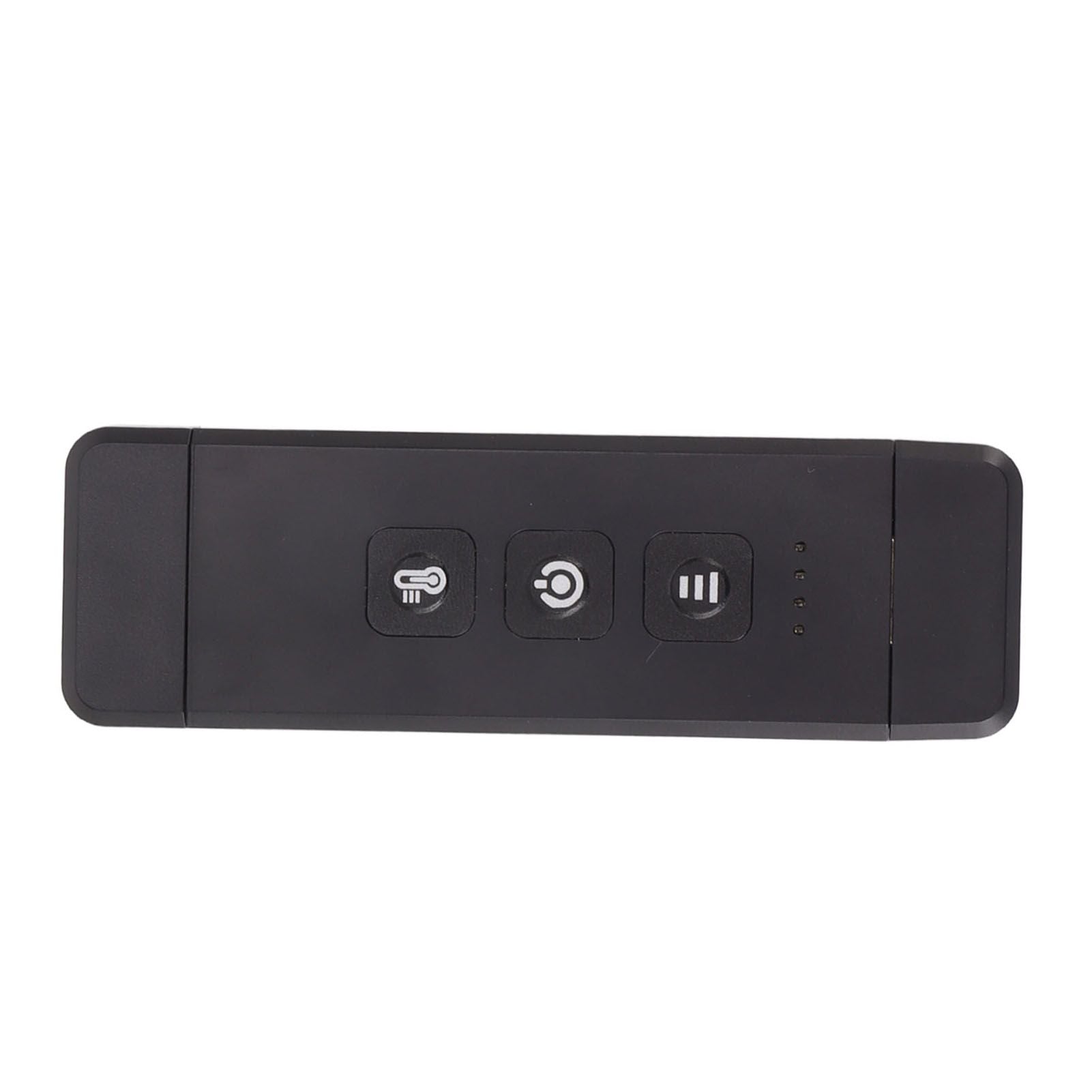 Clip On Book Light Multipurpose Ultrathin Mini 3 Levels Brightness USB Rechargeable Book Reading Light Black