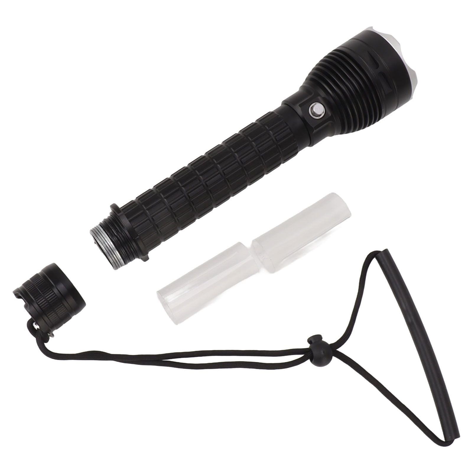 Diving Flashlight 3200 Lm IPX8 Waterproof Aluminum Alloy 3 Lighting Modes Under Water Flashlight for Adventure