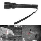 IR Flashlight Zoomable Waterproof Night Vision 850nm Infrared Flashlight for Camera Goggles Outdoor Adventure