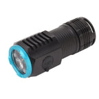Mini Powerful Flashlight High Luminous Flux 2000lm Bright USB C Rechargeable LED 6 Modes IPX4 Waterproof Tail Magnet
