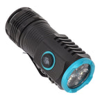 Mini Powerful Flashlight High Luminous Flux 2000lm Bright USB C Rechargeable LED 6 Modes IPX4 Waterproof Tail Magnet
