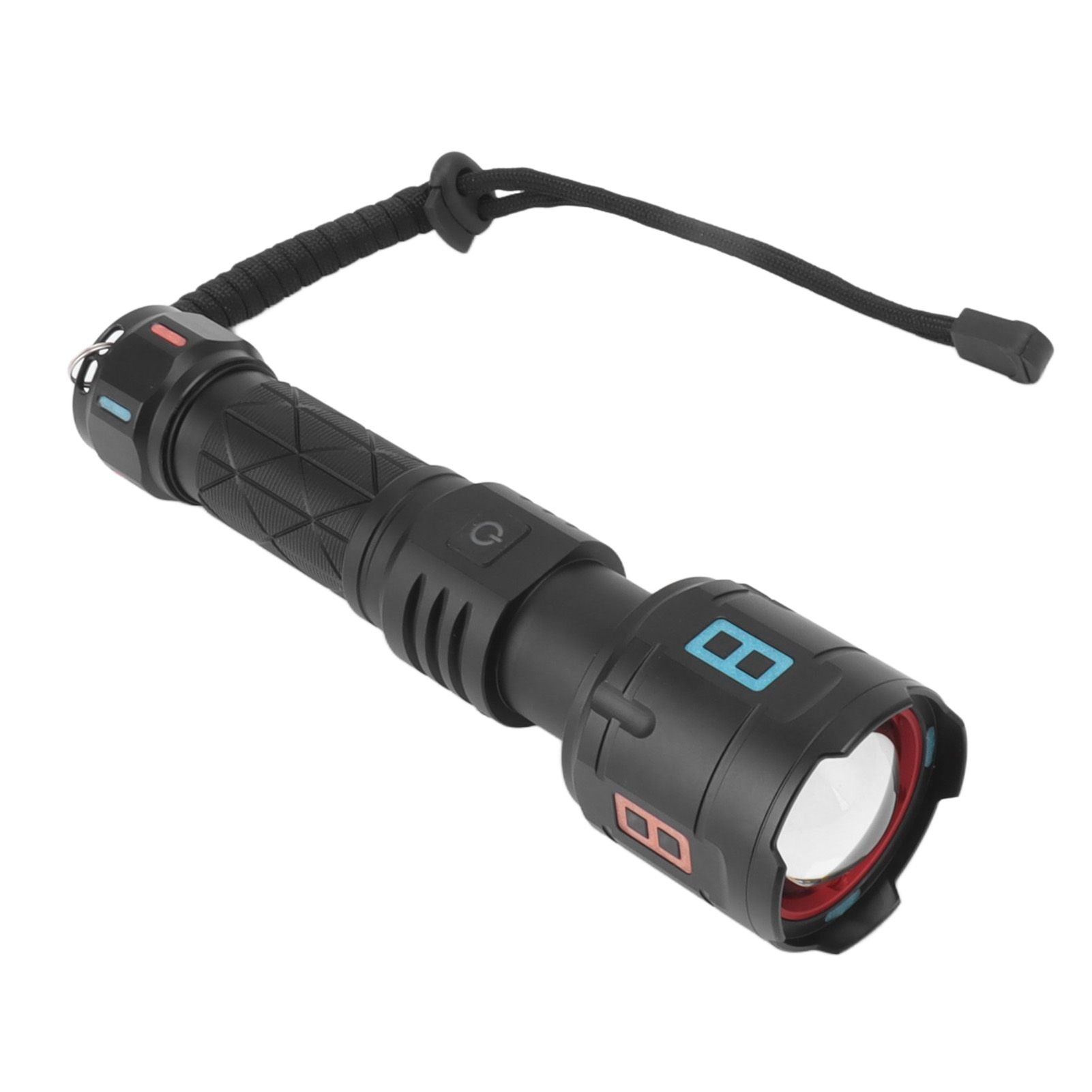 Rechargeable LED Flashlights 10000LM 5 Modes Super Bright Waterproof Flashlights with Fluorescent Strip for Emergency