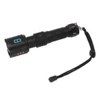Rechargeable LED Flashlights 10000LM 5 Modes Super Bright Waterproof Flashlights with Fluorescent Strip for Emergency