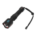 Rechargeable LED Flashlights 10000LM 5 Modes Super Bright Waterproof Flashlights with Fluorescent Strip for Emergency