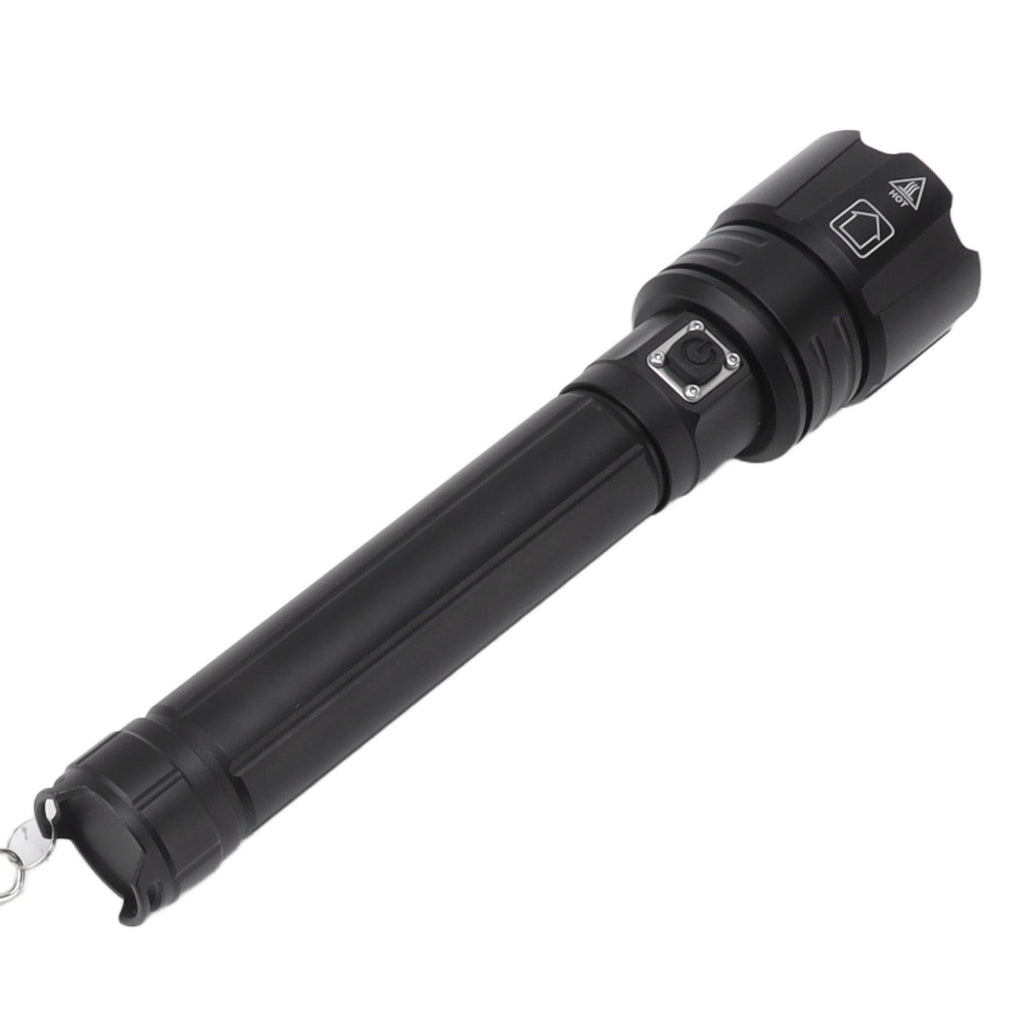 10000LM LED Flashlight USB Rechargeable Portable Adjustable Brightness Waterproof Zoom Flashlight For Hiking Camping Climbing