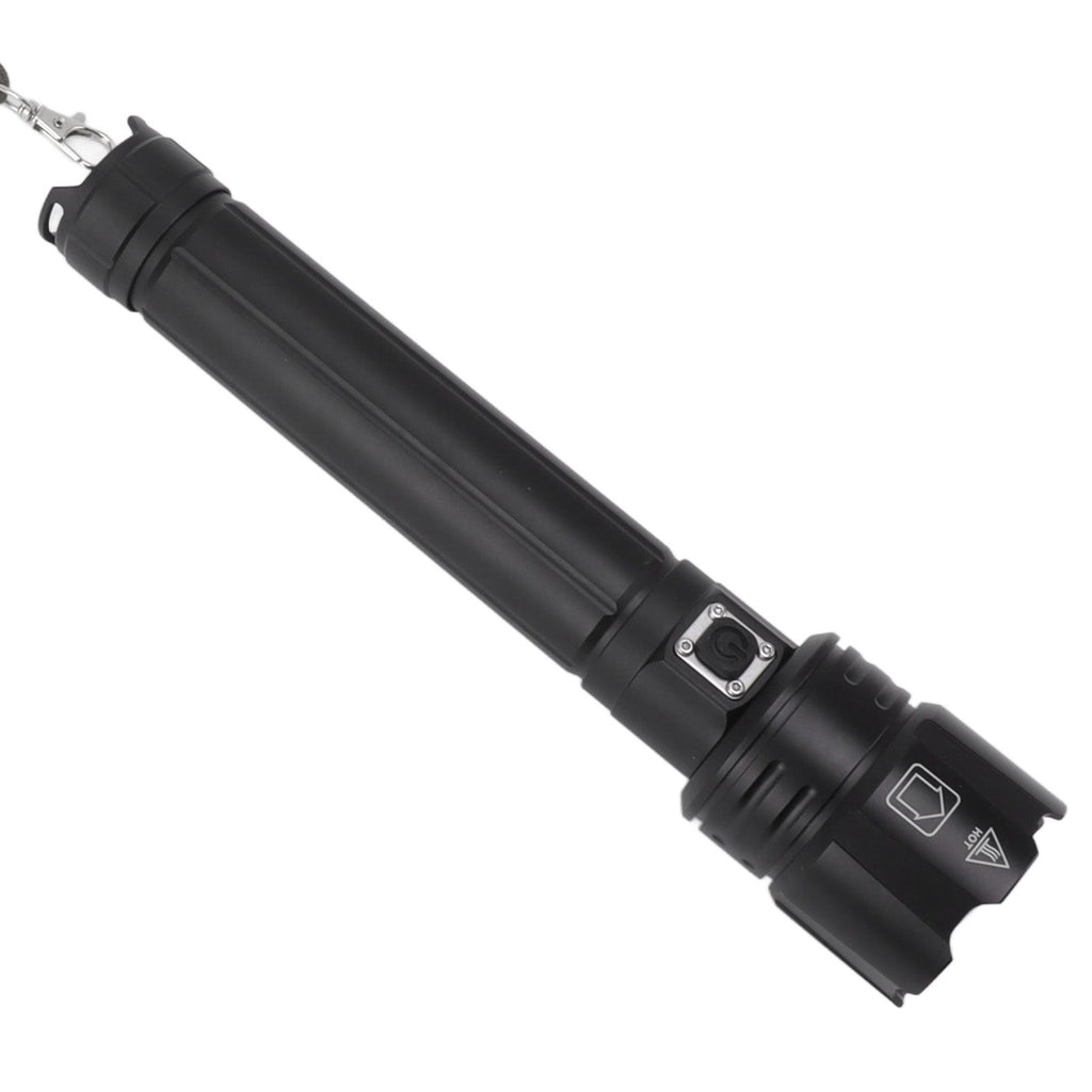 10000LM LED Flashlight USB Rechargeable Portable Adjustable Brightness Waterproof Zoom Flashlight For Hiking Camping Climbing