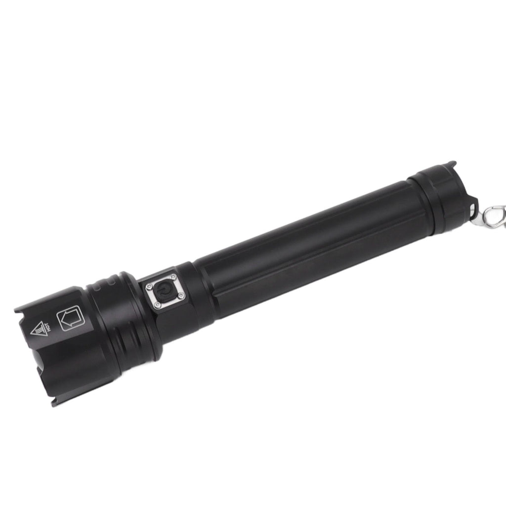 10000LM LED Flashlight USB Rechargeable Portable Adjustable Brightness Waterproof Zoom Flashlight For Hiking Camping Climbing