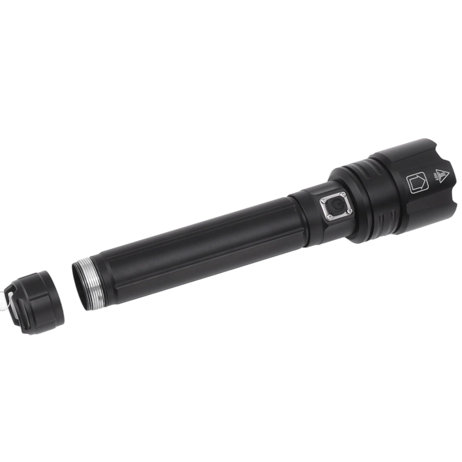 10000LM LED Flashlight USB Rechargeable Portable Adjustable Brightness Waterproof Zoom Flashlight For Hiking Camping Climbing