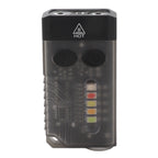 Mini Flashlight Portable Rechargeable Buzzer Alarm Keychain Light for Camping Hiking Outdoor Violet 365NM