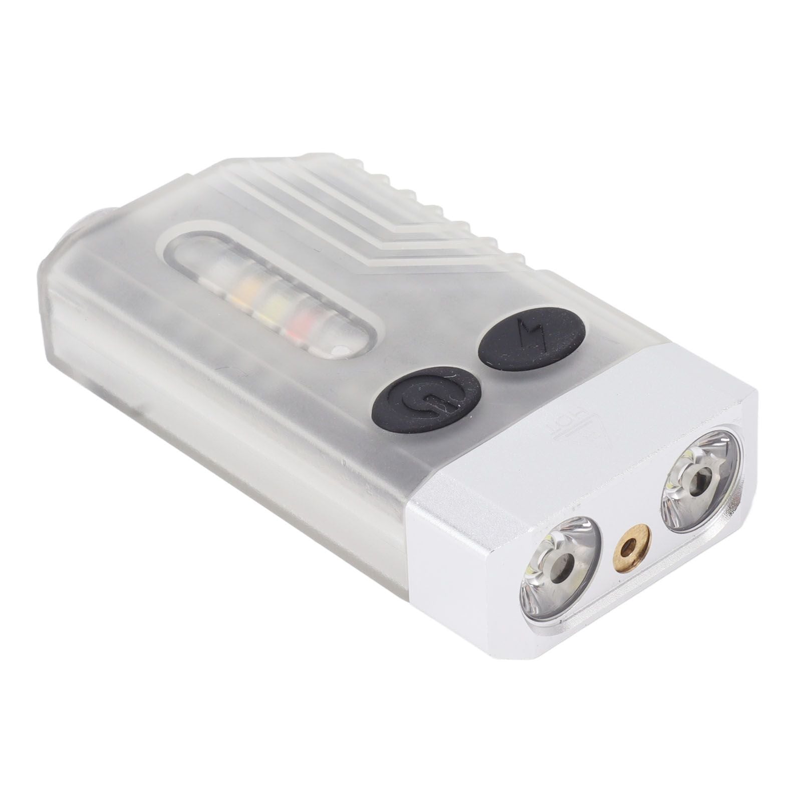 Keychain EDC Flashlight 3.7V 1000mAh IP65 365nm Rechargeable Mini Keychain Light for Walking Searching Emergencies
