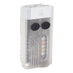 Keychain EDC Flashlight 3.7V 1000mAh IP65 365nm Rechargeable Mini Keychain Light for Walking Searching Emergencies