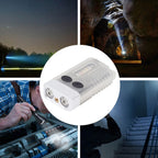 Keychain EDC Flashlight 3.7V 1000mAh IP65 365nm Rechargeable Mini Keychain Light for Walking Searching Emergencies