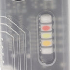 Keychain EDC Flashlight 3.7V 1000mAh IP65 365nm Rechargeable Mini Keychain Light for Walking Searching Emergencies