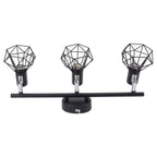 3 Light Track Lighting Kit Rotatable Heads Matte Black Finish Modern Fashionable Ceiling Spotlight 85‑265V