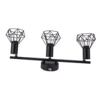 3 Light Track Lighting Kit Rotatable Heads Matte Black Finish Modern Fashionable Ceiling Spotlight 85‑265V