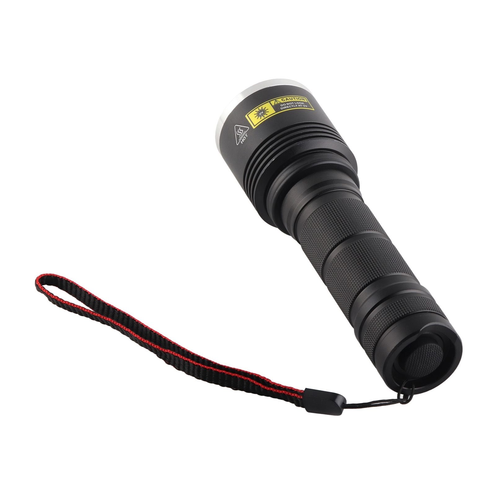 UV Flashlight LED 365nm Blacklight Torch Aluminium Alloy Shell Ultraviolet Flashlight 40W 1800mW