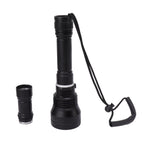 IPX8 Waterproof Diving Flashlight 100000lm Professional 100m Underwater Bright Submarine Light Flashlight Torch