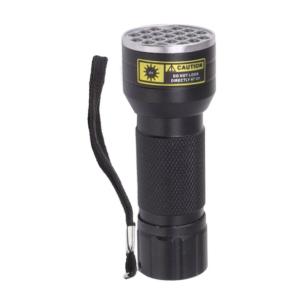 21LED UV Blacklight Flashlight 395nm Blacklight LED Flashlight for Pets Urine Dry Stains