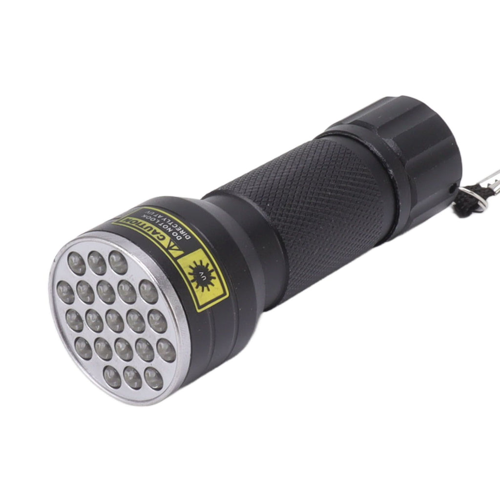 21LED UV Blacklight Flashlight 395nm Blacklight LED Flashlight for Pets Urine Dry Stains