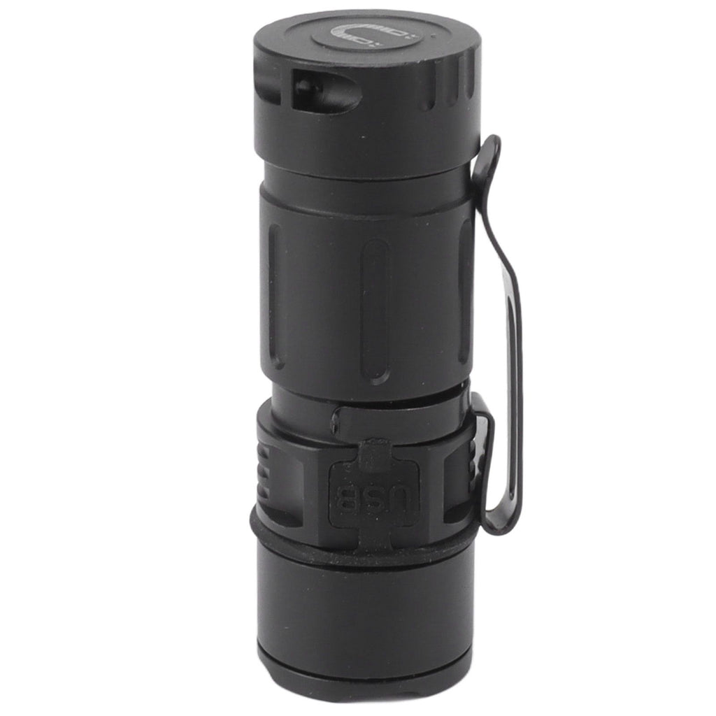 Small Flashlight USB Rechargeable 5 Modes 1000LM Waterproof Compact Mini Pocket Sized EDC Flashlight for Outdoor