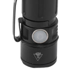 Small Flashlight USB Rechargeable 5 Modes 1000LM Waterproof Compact Mini Pocket Sized EDC Flashlight for Outdoor