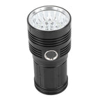 Strong Light Flashlight 10000LM 300‑500 Meters LED 4 Modes Rechargeable Handheld Camping Light for Cycling Fishing
