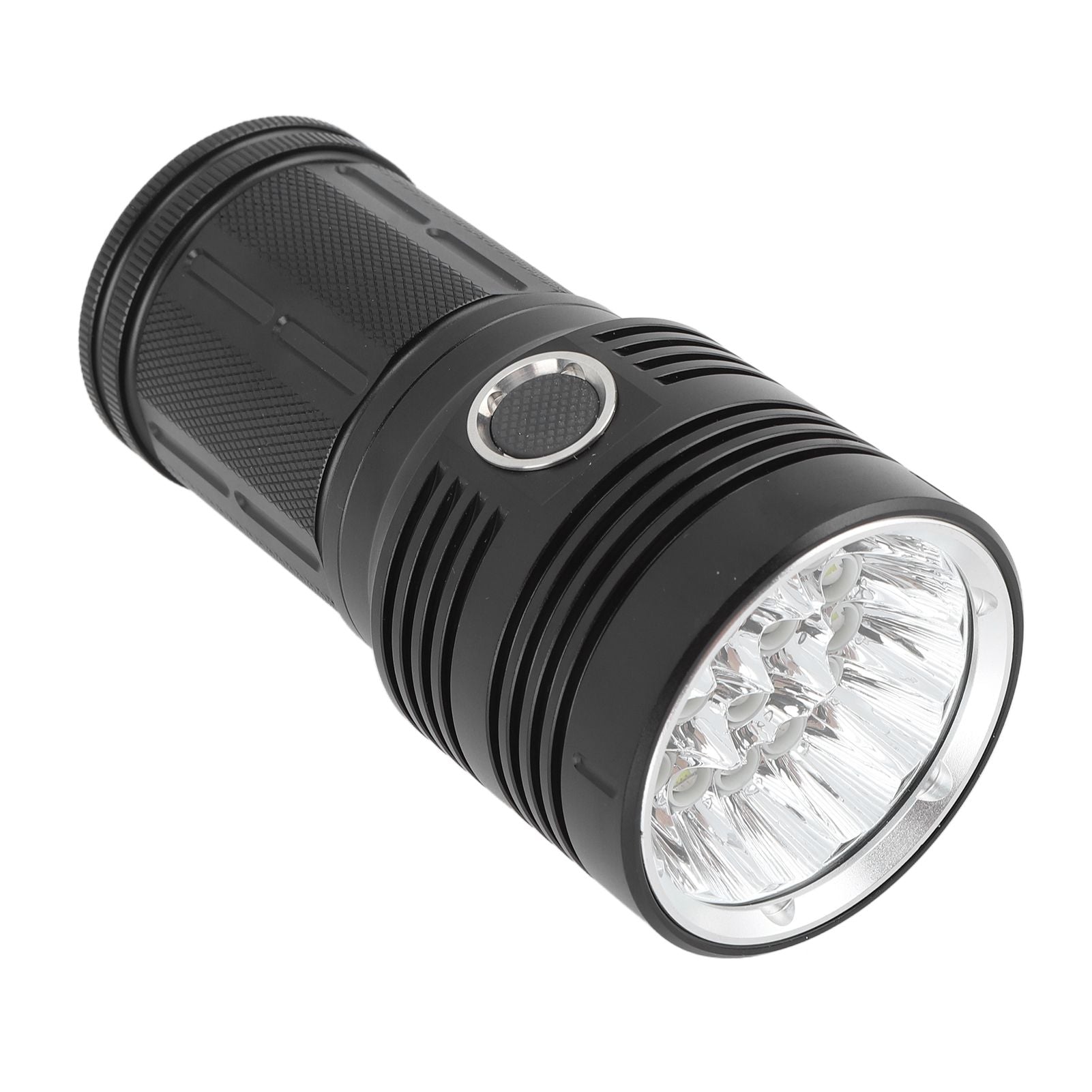 Strong Light Flashlight 10000LM 300‑500 Meters LED 4 Modes Rechargeable Handheld Camping Light for Cycling Fishing
