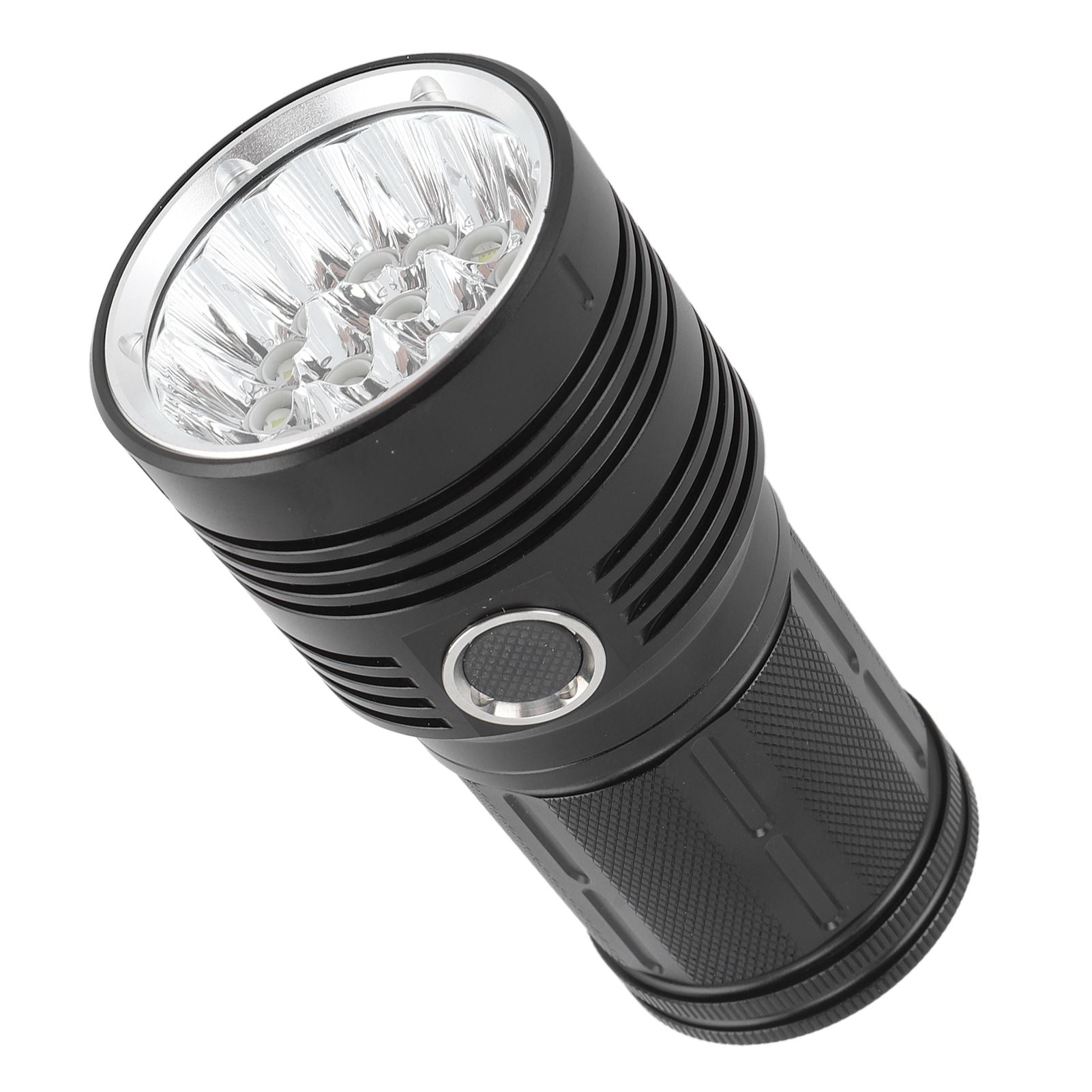 Strong Light Flashlight 10000LM 300‑500 Meters LED 4 Modes Rechargeable Handheld Camping Light for Cycling Fishing