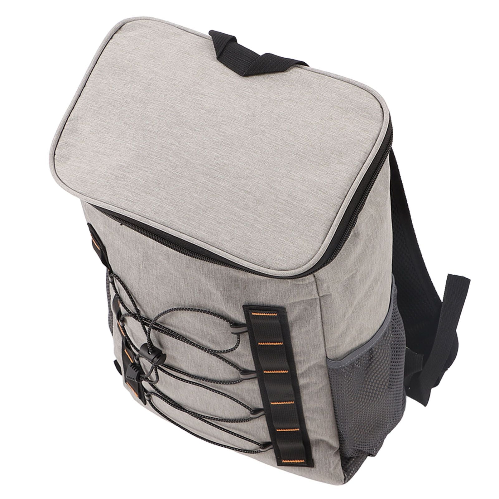 Insulated Backpack Outdoor Large Capacity Insulation Bag Long Term Thermal Insulation Lunch Bag with Side Cup Holder for Travel Picnic Camping