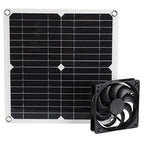 12W 12V Solar Panel Powered Fan Efficient Energy Conversion Solar Panel Dual Fan Kit
