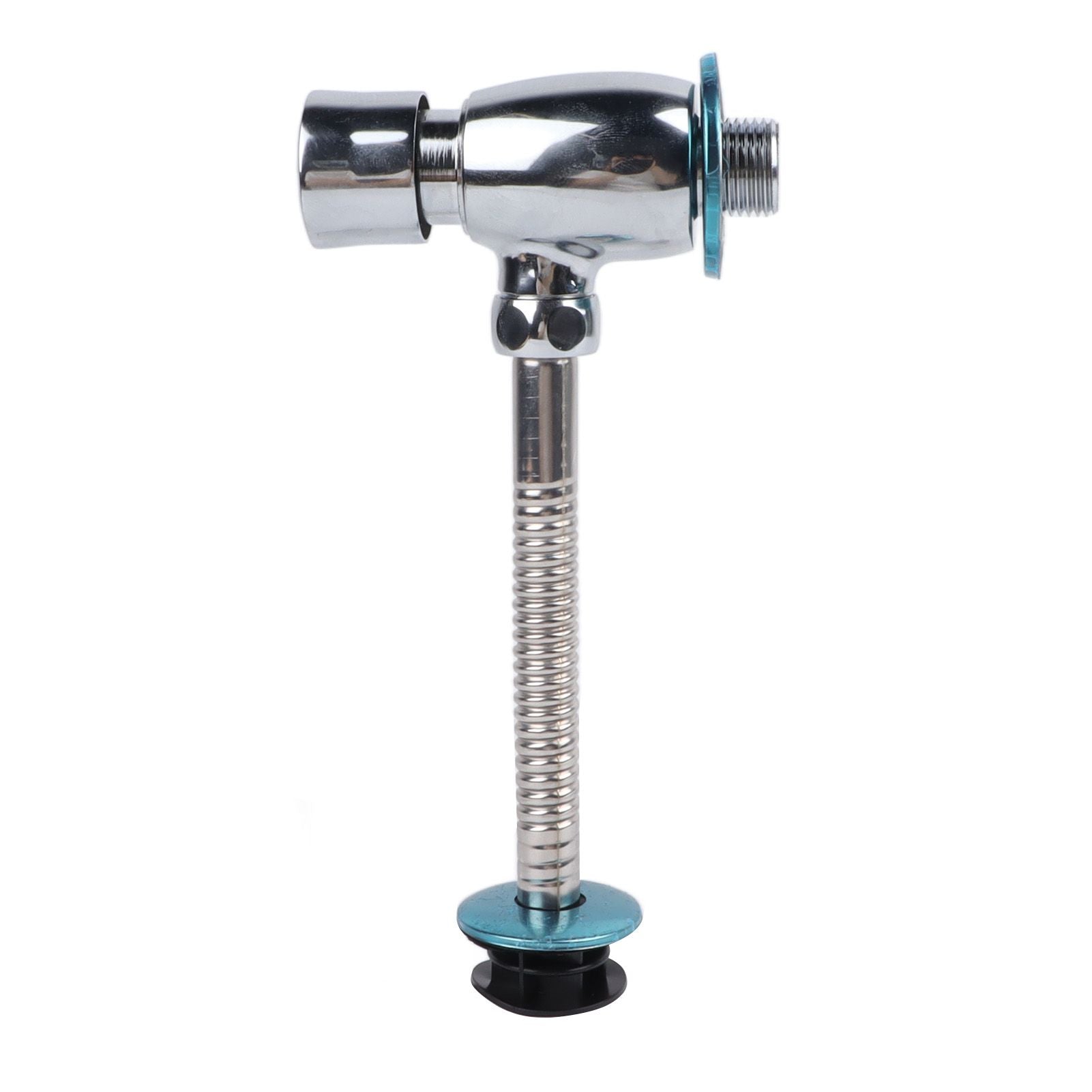 Urinal Flush Valve Push Button Rust Proof Brass Manual Toilet Flush Valve for Bathroom Public Place