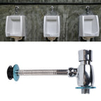 Urinal Flush Valve Push Button Rust Proof Brass Manual Toilet Flush Valve for Bathroom Public Place