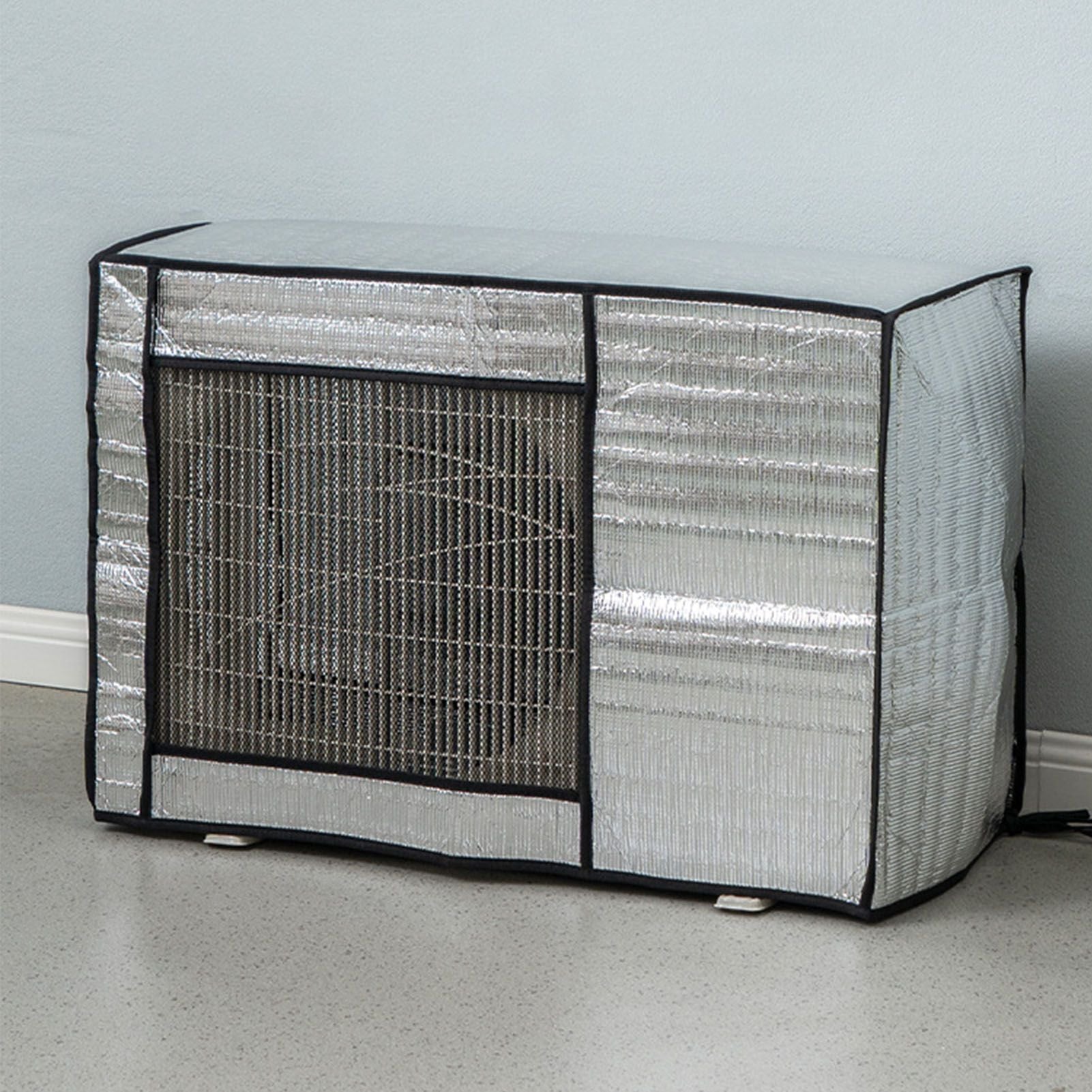 Outside Air Conditioner Cover Waterproof Dustproof Sunscreen AC Unit Cover for Home Hotel Office Building 1P