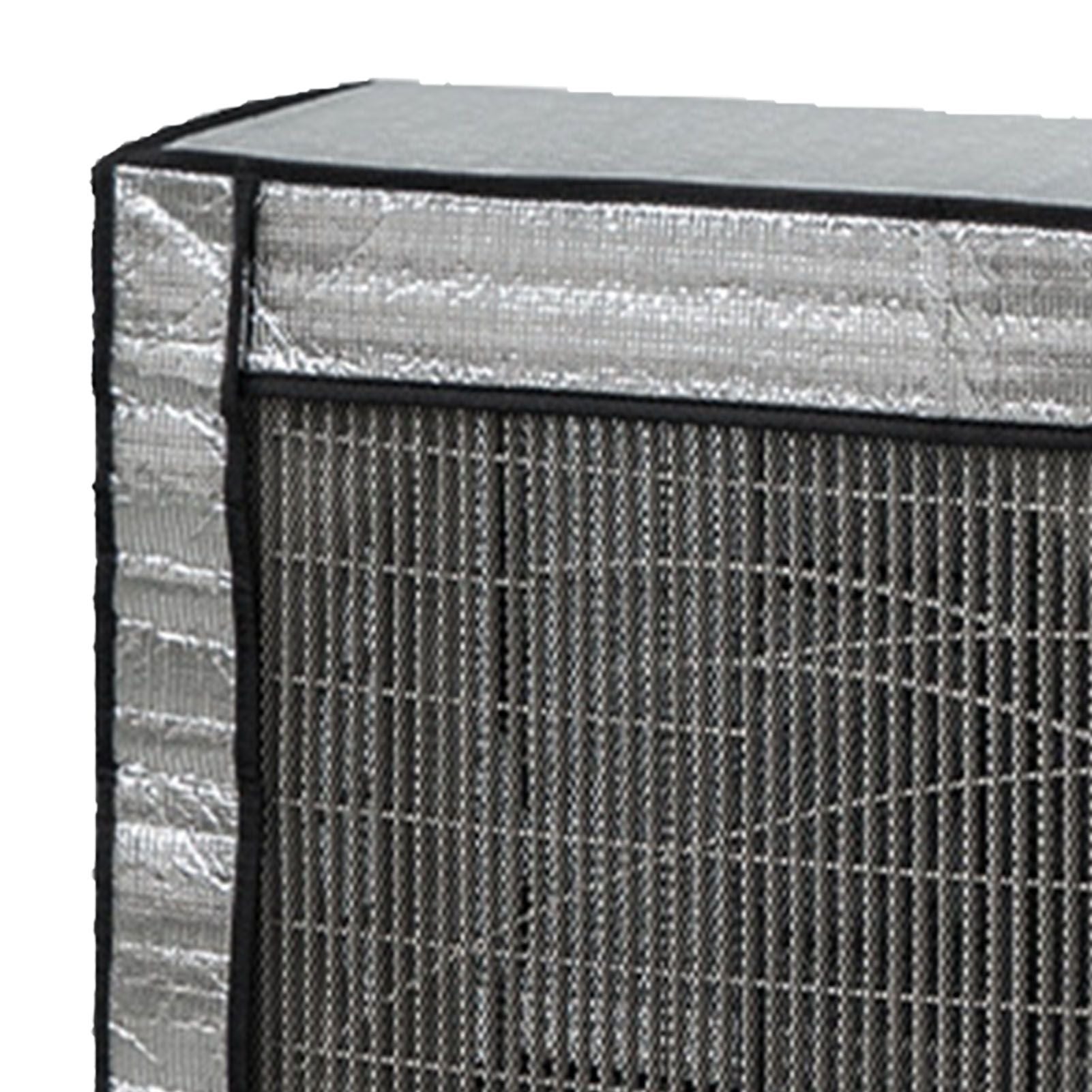 Outside Air Conditioner Cover Waterproof Dustproof Sunscreen AC Unit Cover for Home Hotel Office Building 1P