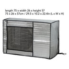 Outside Air Conditioner Cover Waterproof Dustproof Sunscreen AC Unit Cover for Home Hotel Office Building 1P