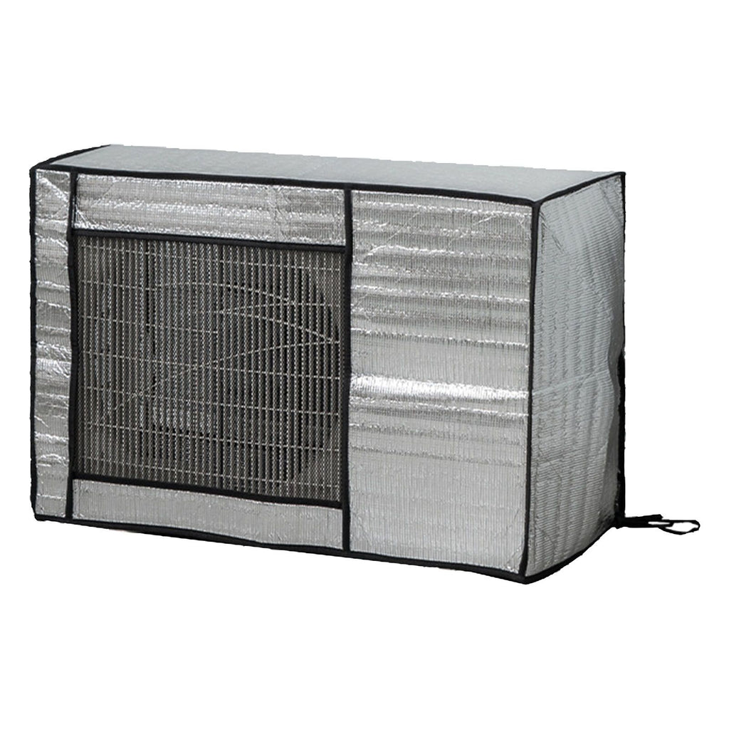 Outside Air Conditioner Cover Waterproof Dustproof Sunscreen AC Unit Cover for Home Hotel Office Building 2P
