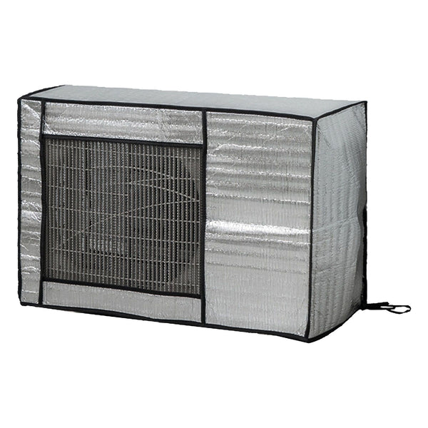 Outside Air Conditioner Cover Waterproof Dustproof Sunscreen AC Unit Cover for Home Hotel Office Building 2P