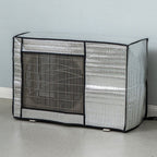Outside Air Conditioner Cover Waterproof Dustproof Sunscreen AC Unit Cover for Home Hotel Office Building 2P