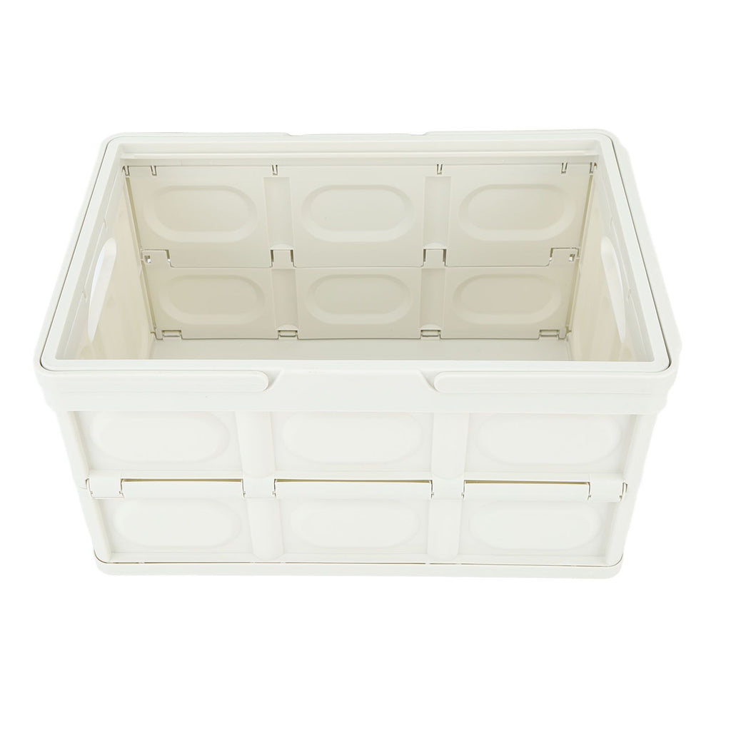 Camp Box Outdoor Camping Portable Storage Box with Handle Removable Foldable Camping Portable Wooden Lid Storage Box S