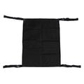 Oxygen Tank Holder Bag 600D Oxford Cloth Hook Design Dual Oxygen Tank Holder for Medical Personal Use Black