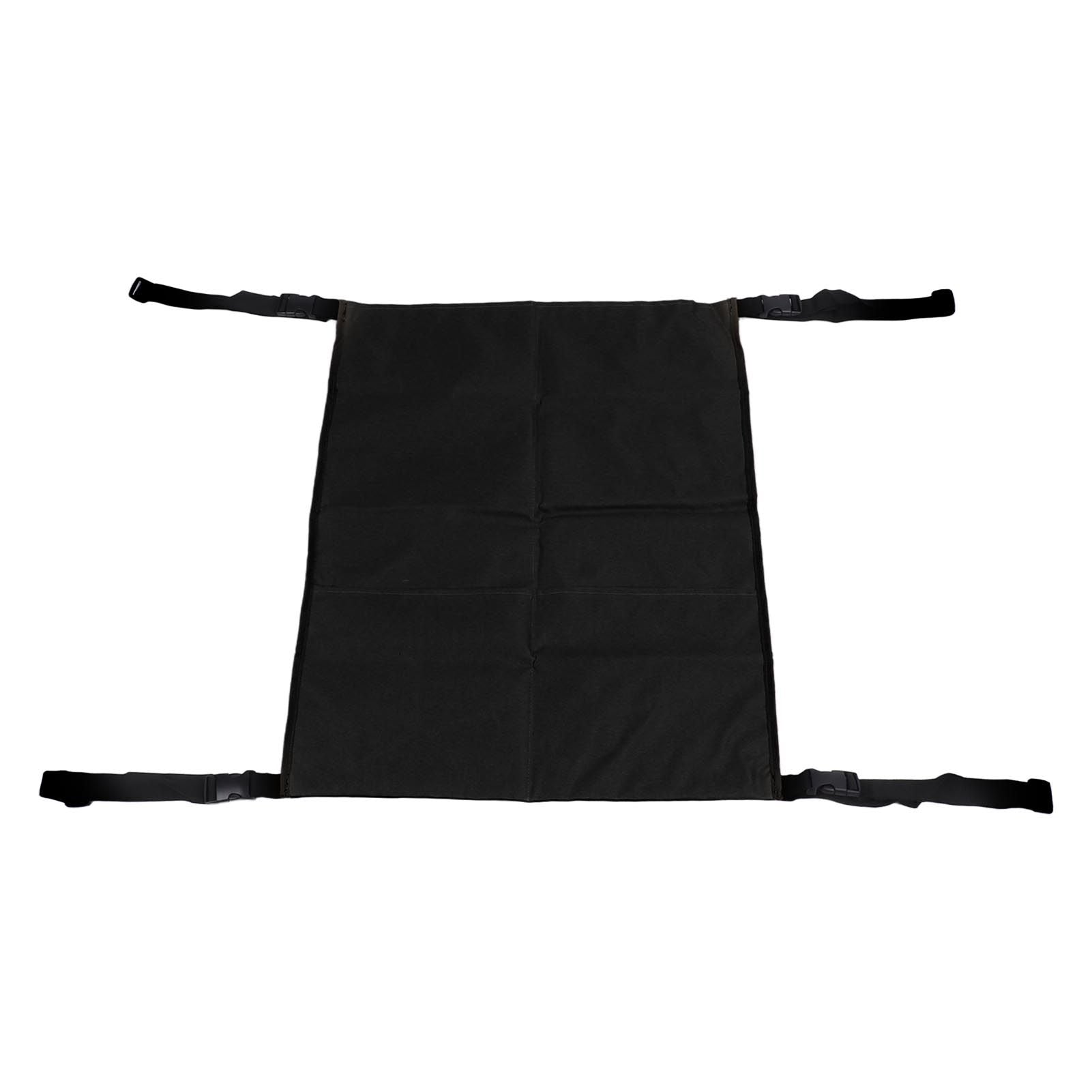 Oxygen Tank Holder Bag 600D Oxford Cloth Hook Design Dual Oxygen Tank Holder for Medical Personal Use Black