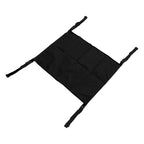 Oxygen Tank Holder Bag 600D Oxford Cloth Hook Design Dual Oxygen Tank Holder for Medical Personal Use Black