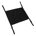 Oxygen Tank Holder Bag 600D Oxford Cloth Hook Design Dual Oxygen Tank Holder for Medical Personal Use Black